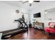 Exercise room with treadmill and ample space at 42 Millstone Gln, Dallas, GA 30157