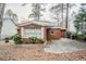 Brick ranch house with a large backyard at 2848 Baker Ridge Nw Dr, Atlanta, GA 30318