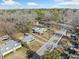 Aerial view of houses on a tree-lined street at 2131 Ben Hill Rd, Atlanta, GA 30344