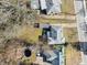 Aerial view of houses and surrounding landscape at 2131 Ben Hill Rd, Atlanta, GA 30344