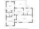 Simple floor plan of a house at 2131 Ben Hill Rd, Atlanta, GA 30344