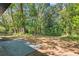 Spacious backyard with a patio and wooded area at 2905 Gresham Se Rd, Atlanta, GA 30316