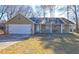 Ranch style home with attached garage and covered porch at 4162 Samuel Ct, Norcross, GA 30093