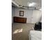 Spacious basement with wood dresser and wood stove at 6540 Old White Mill Rd, Fairburn, GA 30213