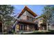 Modern two-story home with a sleek design and balcony at 6305 Shannon Pkwy # 112, Union City, GA 30291