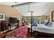 Spacious main bedroom with pool view and access to private deck at 10170 Cedar Grove Rd, Chattahoochee Hills, GA 30213