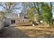 Large backyard with deck and mature trees at 2930 Kimmeridge Dr, Atlanta, GA 30344