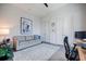 Comfortable home office with built-in workspace at 40 12Th Ne St # 1701, Atlanta, GA 30309