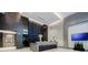 Elegant lobby with stylish marble reception desk at 40 12Th Ne St # 1701, Atlanta, GA 30309