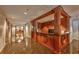 Elegant lobby with a wood-finished reception desk and granite flooring at 1735 Peachtree Ne St # 129, Atlanta, GA 30309