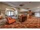 Elegant lobby with comfortable seating and patterned carpet at 1735 Peachtree Ne St # 129, Atlanta, GA 30309