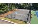 Community basketball court with benches at 4187 Westchester Ne Trce, Roswell, GA 30075