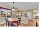 Eat in kitchen with table and chairs overlooking backyard at 4187 Westchester Ne Trce, Roswell, GA 30075