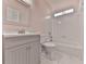 Bathroom with vanity, toilet and bathtub at 4251 Sheffield Nw Ct, Kennesaw, GA 30144