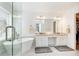 Luxurious bathroom with a soaking tub and double sinks at 2024 Gramercy Cir, Atlanta, GA 30341