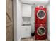 Convenient laundry room with stackable washer and dryer at 45 Highland Park Way, Sharpsburg, GA 30277