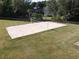 Outdoor sand volleyball court with net, ready for recreation at , Suwanee, GA 30024