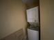 Laundry closet with stackable washer and dryer at 502 Pryor Sw St # 322, Atlanta, GA 30312