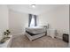 Cozy bedroom with a comfortable bed and plenty of closet space at 53 Cottontail Ln, Loganville, GA 30052