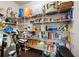 Well-organized pantry with ample shelving for food storage at 5540 Fords Crossing Nw Ct, Acworth, GA 30101