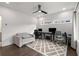 Office featuring hardwood floors, natural light and two desks to allow for a productive workspace at 1244 Chelsea Nw Cir, Atlanta, GA 30318