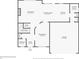 First floor layout with living room, kitchen, and garage at 508 Cascade Walk, Mcdonough, GA 30253