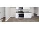 Modern kitchen with stainless steel range and microwave at 508 Cascade Walk, Mcdonough, GA 30253