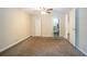 Bright bedroom featuring ceiling fan and carpet at 1728 W Austin Rd, Decatur, GA 30032