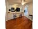 Eat-in kitchen with white cabinets and stainless-steel appliances at 3745 Hudson Ct, Rex, GA 30273