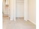 Simple bedroom with carpet flooring and a large closet at 2249 Clanton Ter, Decatur, GA 30034
