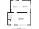 Main floor plan, includes living room, kitchen, and dining area at 2249 Clanton Ter, Decatur, GA 30034