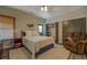 Bright bedroom with a queen-size bed and ample closet space at 5601 Atlanta Hwy, Rutledge, GA 30663