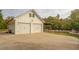 Detached two-car garage with covered patio area at 5601 Atlanta Hwy, Rutledge, GA 30663