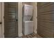 Laundry room with stackable washer and dryer at 5601 Atlanta Hwy, Rutledge, GA 30663