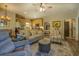 Comfortable living room with open floor plan and kitchen view at 5601 Atlanta Hwy, Rutledge, GA 30663