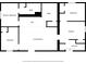 Detailed floorplan showcasing layout of bedrooms, bathrooms, kitchen, living room, and laundry room at 1626 Rice Rd, Lithonia, GA 30058