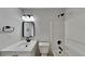 Updated bathroom with tub, shower, and vanity at 4668 Snap Creek Ln, Decatur, GA 30035