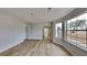 Living area with bay window and view to the kitchen at 4668 Snap Creek Ln, Decatur, GA 30035