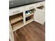 Well-organized kitchen drawers with ample storage space at 4338 Braden Nw Ln, Kennesaw, GA 30144