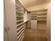 Large walk-in closet with shelving and drawers at 4338 Braden Nw Ln, Kennesaw, GA 30144