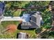 Aerial view showing house and landscaping at 754 Moon Road, Lawrenceville, GA 30046