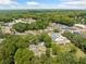 Aerial view showcasing a neighborhood's landscape and local businesses at 1546 Richland Sw Rd, Atlanta, GA 30311
