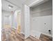 Bright laundry room with built-in shelving and a laundry tub at 1546 Richland Sw Rd, Atlanta, GA 30311