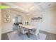 Chic dining room with decorative lighting, refined finishes, and a stylish marble table with seating at 3535 Clarecastle Dr, Buford, GA 30519