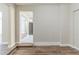 View of dining room with hardwood floors and access to kitchen at 3489 Pine Forest Se Dr, Atlanta, GA 30354