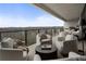An expansive private balcony with comfortable seating and scenic views at 2520 Peachtree Nw Rd # 1202, Atlanta, GA 30305