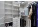 Spacious walk-in closet with ample shelving and hanging space at 2520 Peachtree Nw Rd # 1202, Atlanta, GA 30305