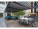 Relaxing outdoor seating area with pergola at 1280 W Peachtree Nw St # 2813, Atlanta, GA 30309