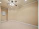 Bedroom with neutral carpet, recessed lights, and a ceiling fan at 149 Cedar Woods Trl, Canton, GA 30114