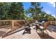 Spacious deck with wicker furniture, perfect for outdoor entertaining at 5402 Highland Preserve Dr, Mableton, GA 30126